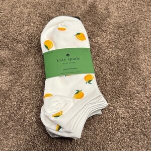 Kate Spade White Low Cut Socks - 3 Pack